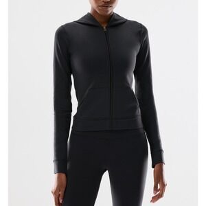 Dazy Black Zip-Up Hoodie Jacket NWT - Size M